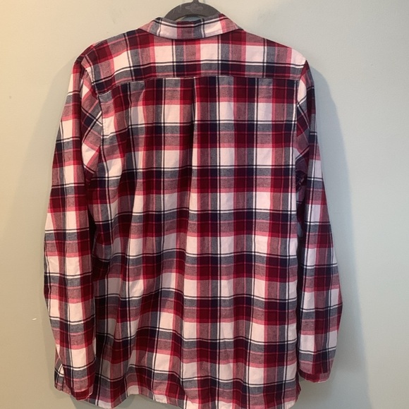 Craghoppers Red Plaid Button Down Shirt Women’s Size 12 Extra Large - Picture 7 of 8